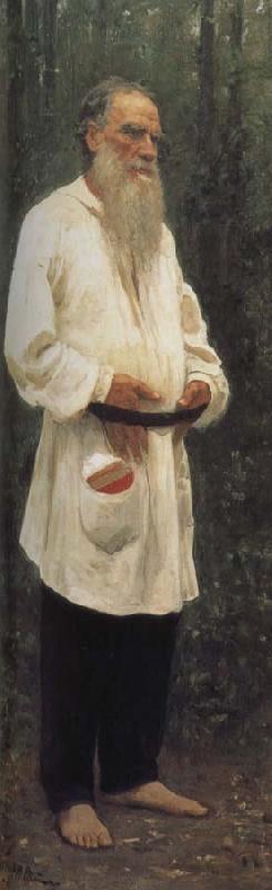 Ilia Efimovich Repin Tolstoy